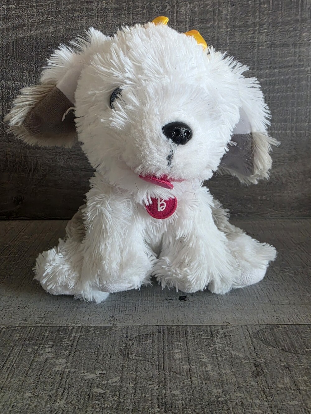 Mattel Barbie Pets Beans The Sheepdog Plush Toy 6" Soft Stuffed Animal b271